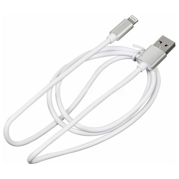 Кабель Buro BHP RET LGHT-W USB (m)-Lightning (m) белый 1м